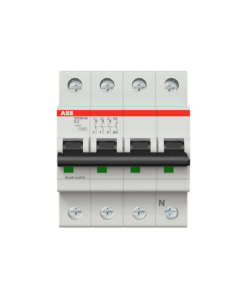 S203M-D2NA wyłącznik nadmiarowo-prądowy  3P+N  char. D  2A  10kA  AC