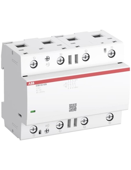 Stycznik ESB100-40N-01 100A (AC-1 AC-7a) 24V AC DC 4NO