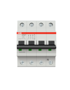 S203M-K1.6NA wyłącznik nadmiarowo-prądowy  3P+N  char. K  1.6A  10kA  AC
