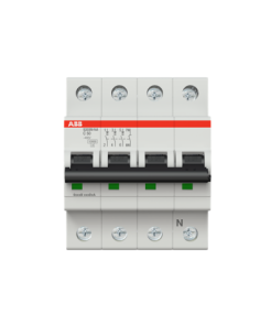 S203M-C50NA wyłącznik nadmiarowo-prądowy  3P+N  char. C  50A  10kA  AC