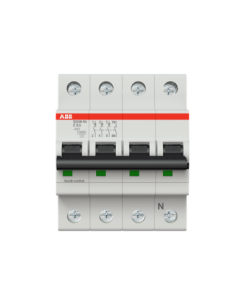 S203M-C0.5NA wyłącznik nadmiarowo-prądowy  3P+N  char. C  0.5A  10kA  AC