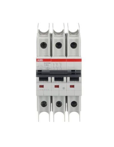 SU203M-C8 wyłącznik nadmiarowo-prądowy  3P  char. C  8A  10kA  AC