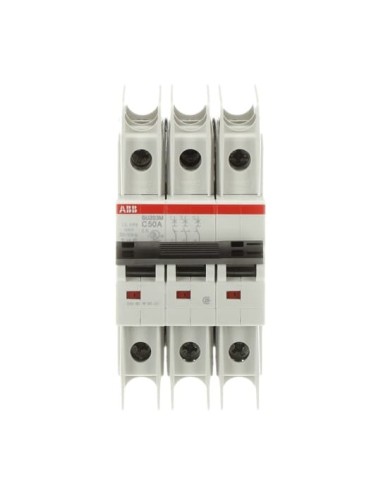 SU203M-C50 wyłącznik nadmiarowo-prądowy  3P  char. C  50A  10kA  AC
