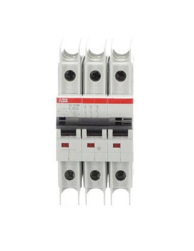 SU203M-K35 wyłącznik nadmiarowo-prądowy  3P  char. K  35A  10kA  AC