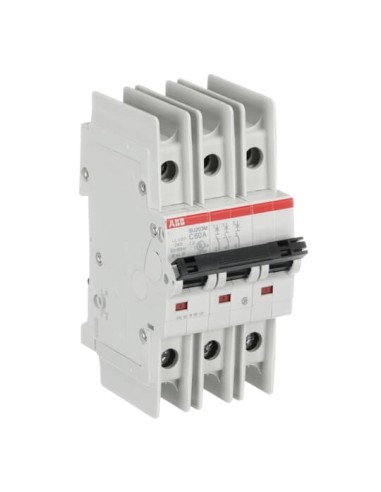 SU203M-C60 wyłącznik nadmiarowo-prądowy  3P  char. C  60A  10kA  AC