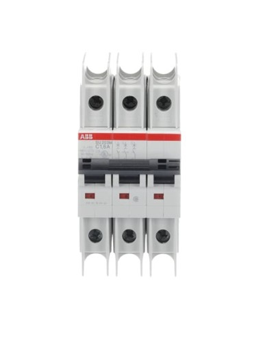 SU203M-C1.6 wyłącznik nadmiarowo-prądowy  3P  char. C  1.6A  10kA  AC