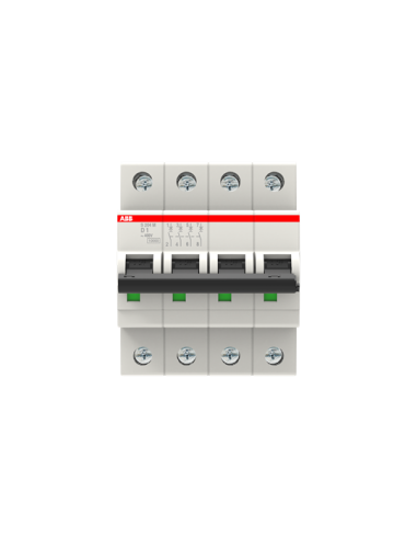 S204M-D1 wyłącznik nadmiarowo-prądowy  4P  char. D  1A  10kA  AC