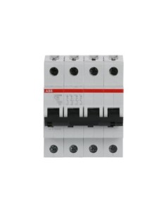 S204M-C10 wyłącznik nadmiarowo-prądowy  4P  char. C  10A  10kA  AC