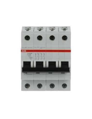 S204M-C25 wyłącznik nadmiarowo-prądowy  4P  char. C  25A  10kA  AC