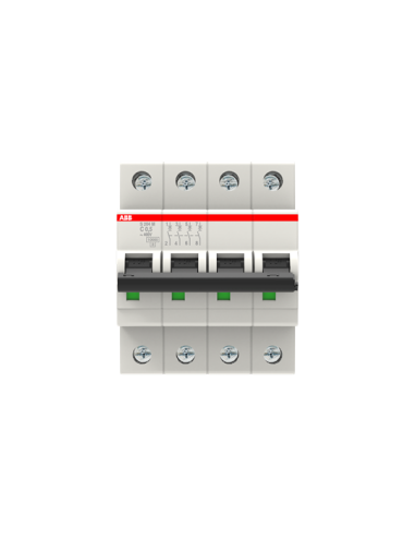 S204M-C0.5 wyłącznik nadmiarowo-prądowy  4P  char. C  0.5A  10kA  AC