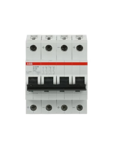 S204M-B16UC wyłącznik nadmiarowo-prądowy  4P  char. B  16A  10kA  AC DC