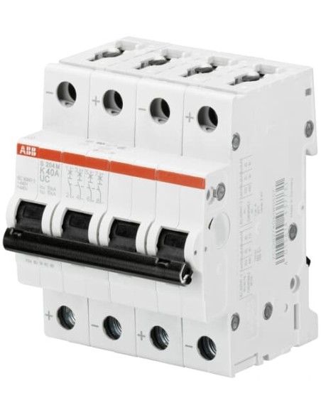 S204M-Z3UC wyłącznik nadmiarowo-prądowy  4P  char. Z  3A  10kA  AC DC