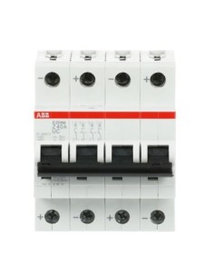 S204M-Z40UC wyłącznik nadmiarowo-prądowy  4P  char. Z  40A  10kA  AC DC