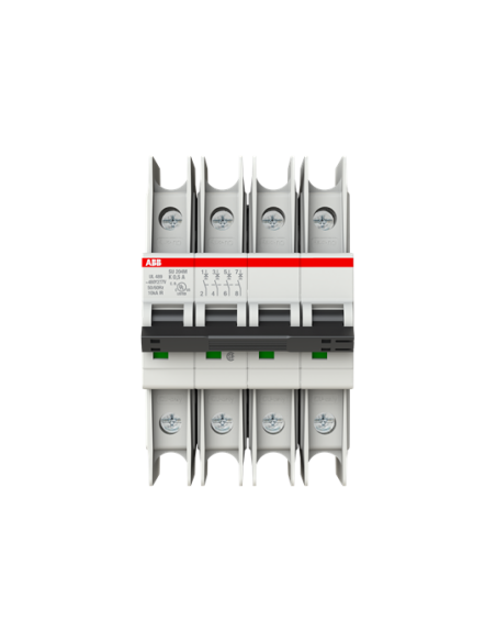 SU204M-K0.5 wyłącznik nadmiarowo-prądowy  4P  char. K  0.5A  10kA  AC