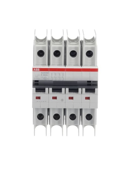 SU204M-K40 wyłącznik nadmiarowo-prądowy  4P  char. K  40A  10kA  AC