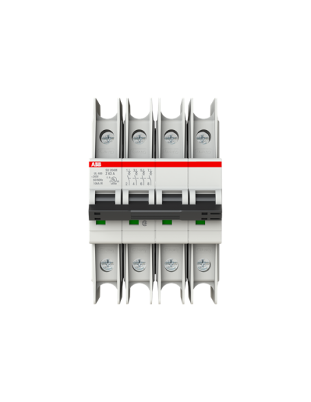 SU204M-Z63 wyłącznik nadmiarowo-prądowy  4P  char. Z  63A  10kA  AC