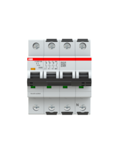 S303P-C1NA wyłącznik nadmiarowo-prądowy  3P+N  char. C  1A  25kA  AC
