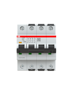 S304P-D6 wyłącznik nadmiarowo-prądowy  4P  char. D  6A  25kA  AC