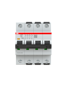 S304P-D25 wyłącznik nadmiarowo-prądowy  4P  char. D  25A  25kA  AC