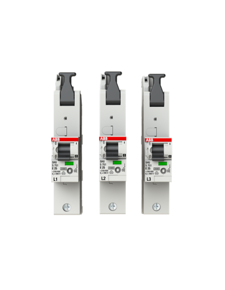 S751-E25 wyłącznik nadmiarowo-prądowy  1P  char. E selektywna  25A  25kA  AC