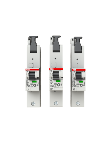 S751-E50 wyłącznik nadmiarowo-prądowy  1P  char. E selektywna  50A  25kA  AC