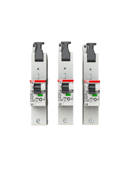 S751-E63 wyłącznik nadmiarowo-prądowy  1P  char. E selektywna  63A  25kA  AC