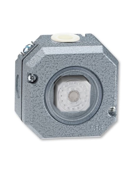 3558-07751  łącznik krzyżowy podświetlany n t IP66  Garant szary