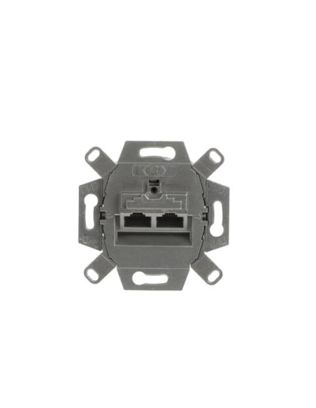 0218 11-101-507^GNIAZDO PRZYŁĄCZENIOWE UAE RJ45 KAT. 6A ISO EKRANOWANE POJEDYNCZE ZŁĄCZE 8-PINOWE 8(8)METAL