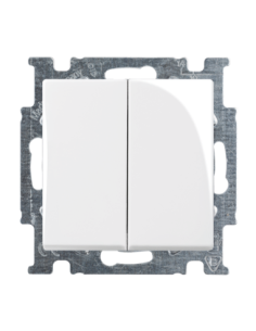 2006 5 UC-92-507^WYŁĄCZNIK Z KLAWISZEM ŚWIECZNIKOWY  Basic55 kremowy