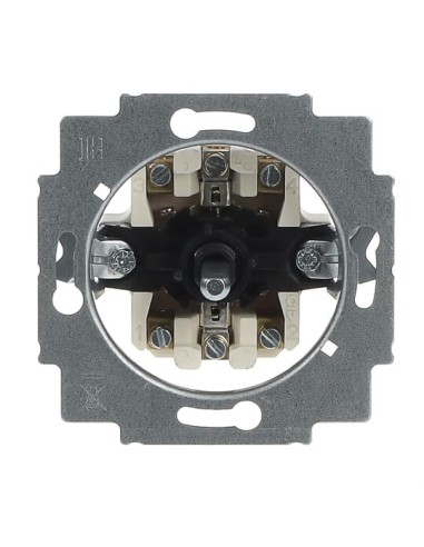 2712 U^WYŁĄCZNIK PRZYCISK ŻALUZJOWY 2-BIEGUNOWY DO WYŁĄCZNIKA Z WKŁADKĄ PATENTOWĄ.