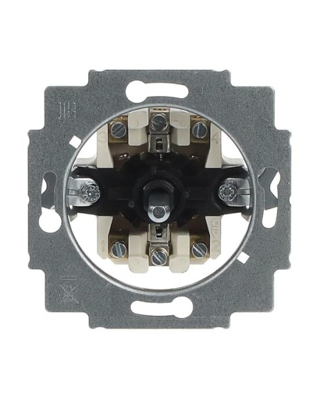 2712 U^WYŁĄCZNIK PRZYCISK ŻALUZJOWY 2-BIEGUNOWY DO WYŁĄCZNIKA Z WKŁADKĄ PATENTOWĄ.