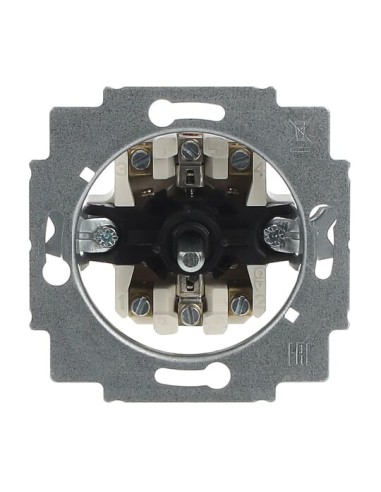 2722 U^PRZYCISK ŻALUZJOWY 2-BIEGUNOWY Z POKRĘTŁEM PRZYCISKIEM.