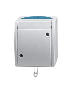 2610 6 W-53^WYŁĄCZNIK POCIĄGANY SCHODOWY Z ZACISKAMI ŚRUBOWYMI. STOPIEŃ OCHRONY: IP44 -OCEAN-SZARY ZIELONO-NIEBIESKI