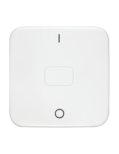 2544-214^KLAWISZ Z MOCOWANIEM ŚRUBOWYM DO WYŁĄCZNIKA 2-BIEGUNOWEGO Z PODŚWIETLENIEM KONTROLNYM. Z CZERWONYM OKIENKIEM I NADRUKIE