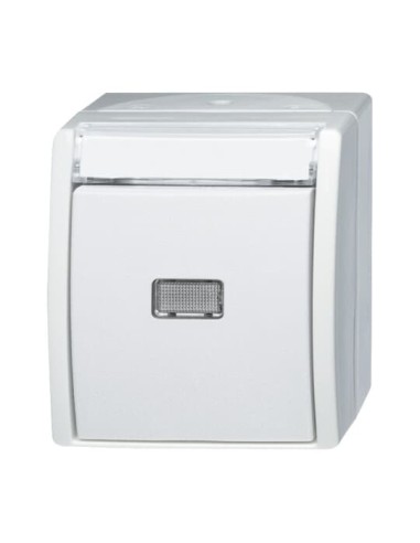 2621 WN-54-201^PRZYCISK KOŁYSKOWY ZWIERNY 1-BIEGUNOWY Z ZACISKIEM N. Z DWOMA NIEZALEŻNYMI STYKAMI SYGNALIZACYJNYMI. Z POLEM OPI