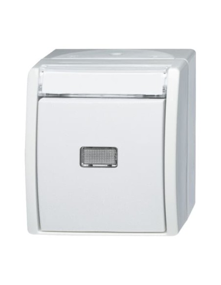 2621 WN-54-201^PRZYCISK KOŁYSKOWY ZWIERNY 1-BIEGUNOWY Z ZACISKIEM N. Z DWOMA NIEZALEŻNYMI STYKAMI SYGNALIZACYJNYMI. Z POLEM OPI