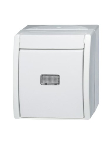 2621 WGL-54^PRZYCISK KOŁYSKOWY ZWIERNY Z NEUTRALNYM (PRZEZROCZYSTYM) OKIENKIEM. Z PODŚWIETLENIEM ZGODNIE Z ROZPORZĄDZENIEM O STA