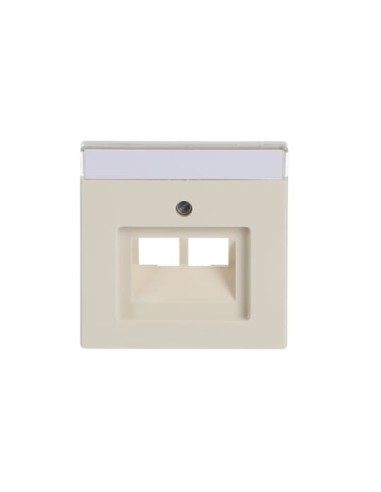 1803-02-82^POKRYWA DO GNIAZD UAE DO GNIAZD UAE NR KAT. 0214 0215 (KATEGORIA 3 ISDN) 0217 0218 (KATEGORIA 5E  6A TRANSMISJA DA