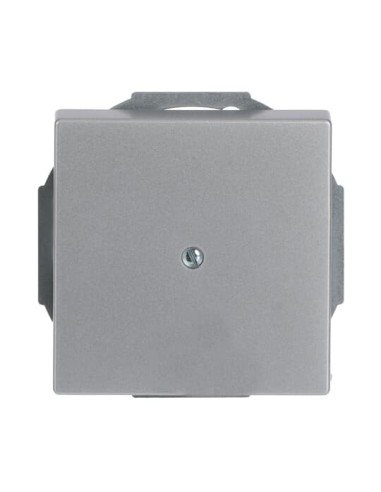 1749-83^POKRYWA Z PIERŚCIENIEM NOŚNYM DO WYPROWADZENIA PRZEWODÓW. -FUTURE-ALUMINIOWO SREBRNY