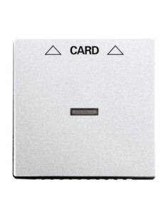 1792-83^POKRYWA DO WYŁĄCZNIKA NA KARTĘ DO MECHANIZMU 2025 U. -FUTURE-ALUMINIOWO SREBRNY