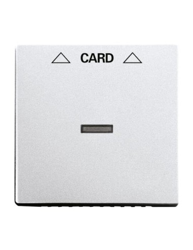 1792-83^POKRYWA DO WYŁĄCZNIKA NA KARTĘ DO MECHANIZMU 2025 U. -FUTURE-ALUMINIOWO SREBRNY