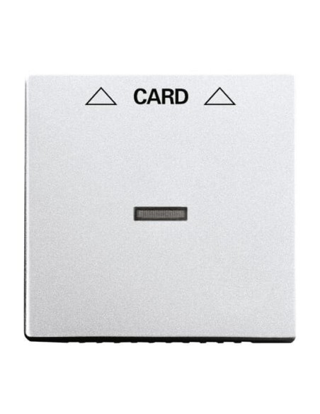 1792-83^POKRYWA DO WYŁĄCZNIKA NA KARTĘ DO MECHANIZMU 2025 U. -FUTURE-ALUMINIOWO SREBRNY