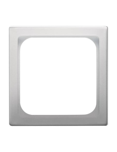 1746 10-866^POKRYWA DO OSPRZĘTU TELEINFORMATYCZNEGO Z POKRYWĄ 50 X 50 MM -PURE-STAL SZLACHETNA