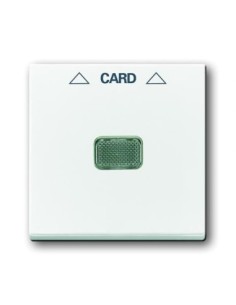1792-94-507^POKRYWA DO WYŁĄCZNIKA NA KARTĘ DO MECHANIZMU 2025 U.  Basic55 biały alpejski