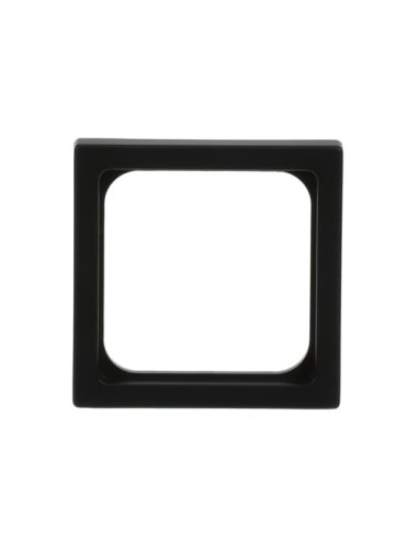 1746 10-885^POKRYWA DO OSPRZĘTU TELEINFORMATYCZNEGO Z POKRYWĄ 50 X 50 MM -FUTURE-CZARNY MATOWY