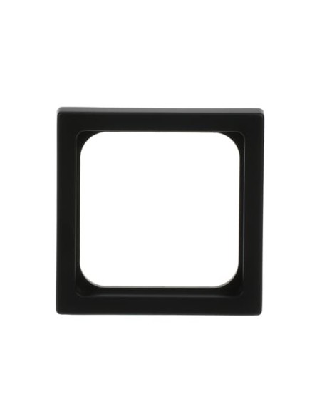 1746 10-885^POKRYWA DO OSPRZĘTU TELEINFORMATYCZNEGO Z POKRYWĄ 50 X 50 MM -FUTURE-CZARNY MATOWY