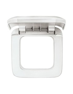 2518-214^RAMKA 1-KROTNA Z KLAPKĄ -REFLEX-BIAŁY ALPEJSKI