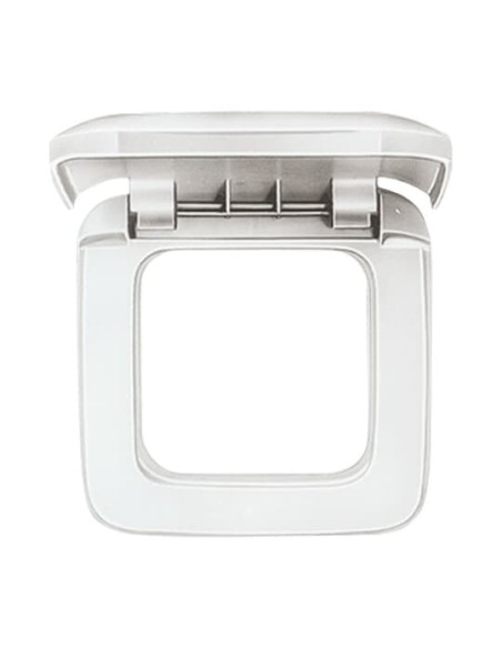 2518-214^RAMKA 1-KROTNA Z KLAPKĄ -REFLEX-BIAŁY ALPEJSKI