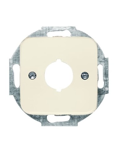 2534-212^POKRYWA Z PIERŚCIENIEM NOŚNYM -BUSCH-DURO-KREMOWY