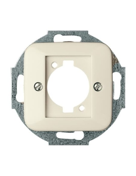 2553-212^POKRYWA XLR DO ZŁĄCZA NEUTRIK TYP FP. -BUSCH-DURO-KOŚĆ SŁONIOWA